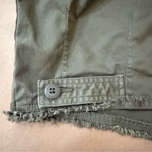 Sanctuary Olive Green Jacket Size - Picture 10 of 13